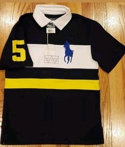 Polo Ralph Lauren Boys Big Pony Logo #5 Shirt